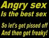Angry sex!