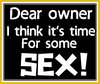 Dear Owner 