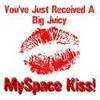 a big juicy kiss