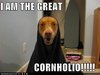 The Great Cornholio!