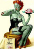 zombie pinup