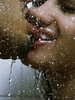 shower kiss