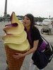 wanna taste my icecream?))