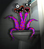 toilet monster is lurking 