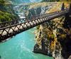 a bungeejump in Queenstown
