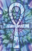 Psychedelic Ankh of Eternal Life