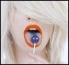 a lollipop..