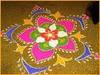 Rangoli on ur page for diwali...