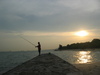 Fishing by Sunset