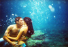 An Underwater Kiss