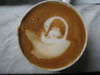 swan beauty, in your coffee