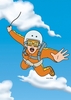 a sky dive with peggy hill