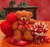 LOVE AND KISSES VALENTINES BEAR