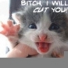 I will cut you