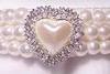 Pearl Heart Shaped Collar