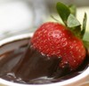 strawberry dipped in chocolate