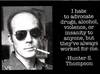 Advice from Hunter S. Thompson