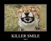 A killer smile