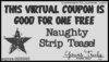 naughty strip coupon