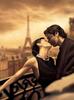romantic kiss