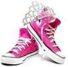 pink sneakers!