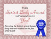 Sexy Certificate