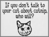 Talk to your cat...