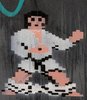 full monty karate -stencil