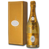 a bottle of Cristal Champagne