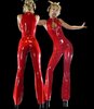 Red PVC Bodysuit