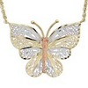 Butterfly Gold Necklace