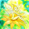 Golden Fairy, good luck charm