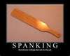 A spanking!