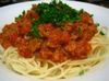spaghetti bolognaise