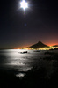 Lions Head at full moon