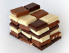 Stack of chocolate