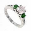 Engagement ring - Green