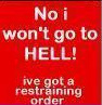 No i wont go to hell