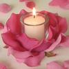 A romantic candle