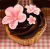 pinkie blossom cupcake