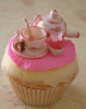 Tea Party Cupcake