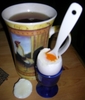 Softboiled egg and Tea