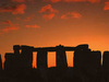 a sunset picnic at Stonehenge