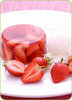 strawberry jelly with ice cream