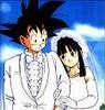 Goku's wedding picture
