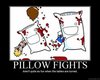 pillow fight,,,,oh wait....