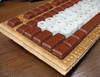 A chocolate keyboard sweets