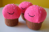 cute pink cupcakes :)