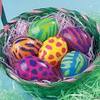 Animal Print Easter Eggs