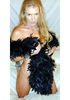 black feather boa